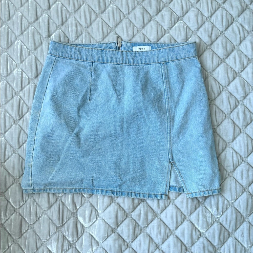 Forever 21 denim/jean skirt